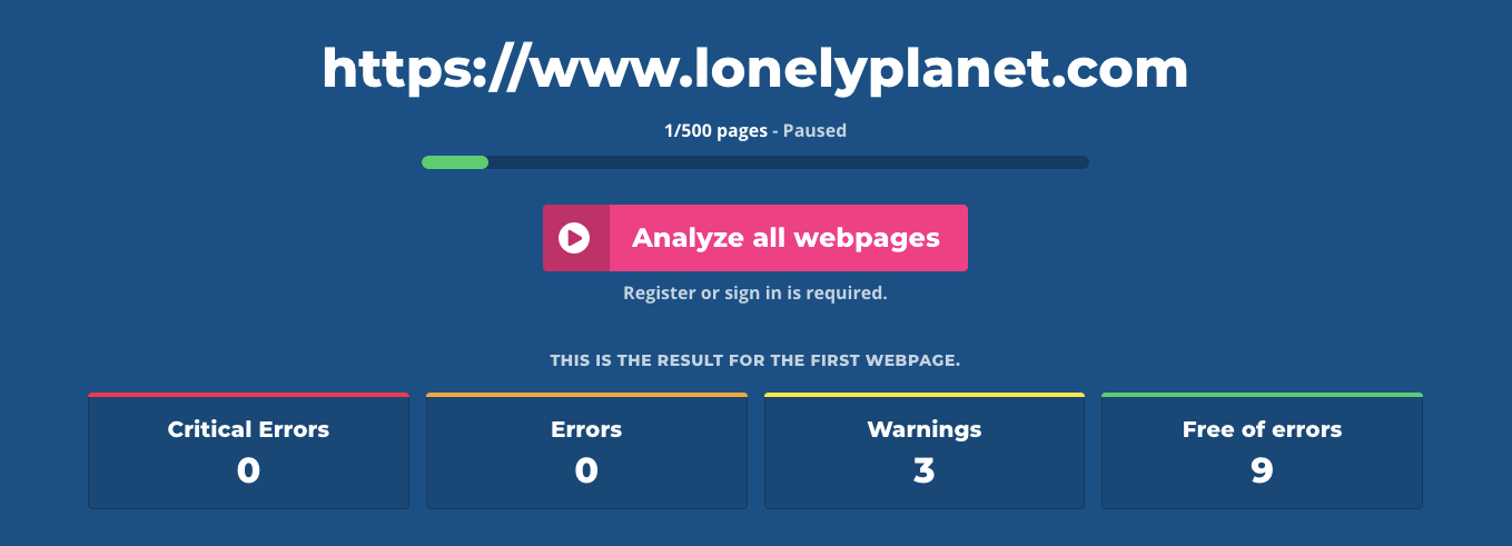 on-page SEO audit tool